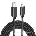 1,5M USB-C a la impresora de escáner USB-B Cable Kabel